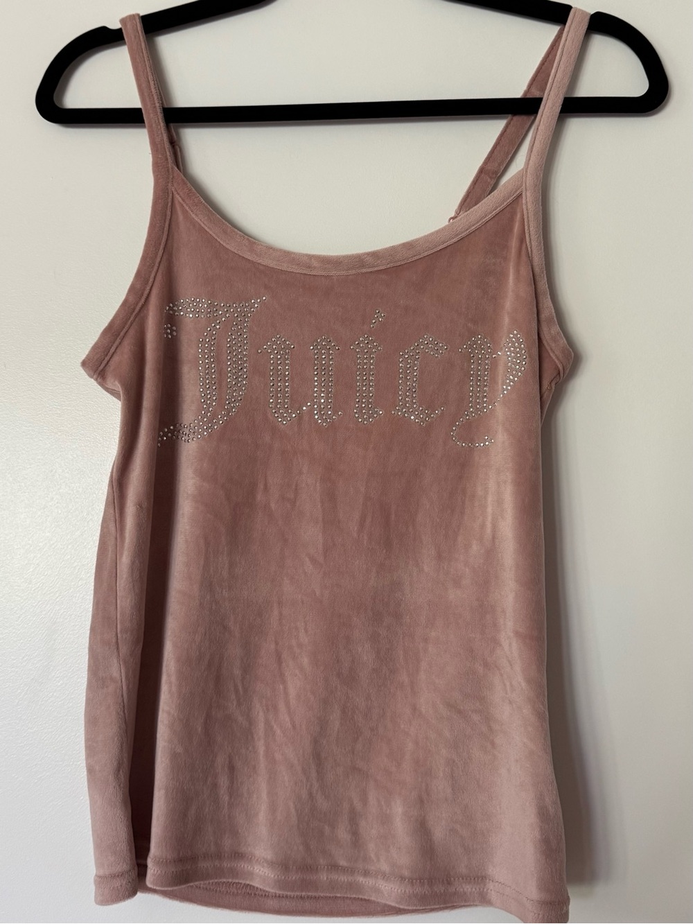 Juicy Couture Dusty Pink Rhinestone Cami
